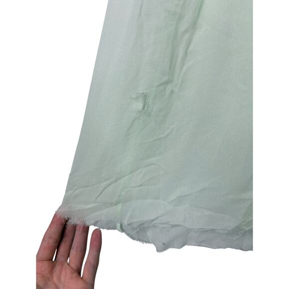 Helsa The Gallery Dress Halter Neck Formal Wedding Guest Elegant *FLAW* Mint S - Picture 6 of 13